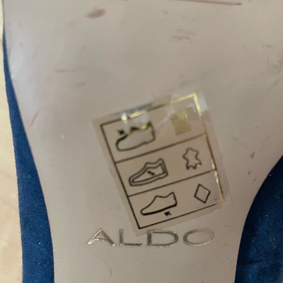 Aldo block heels - Navy & Black - Picture 7 of 7